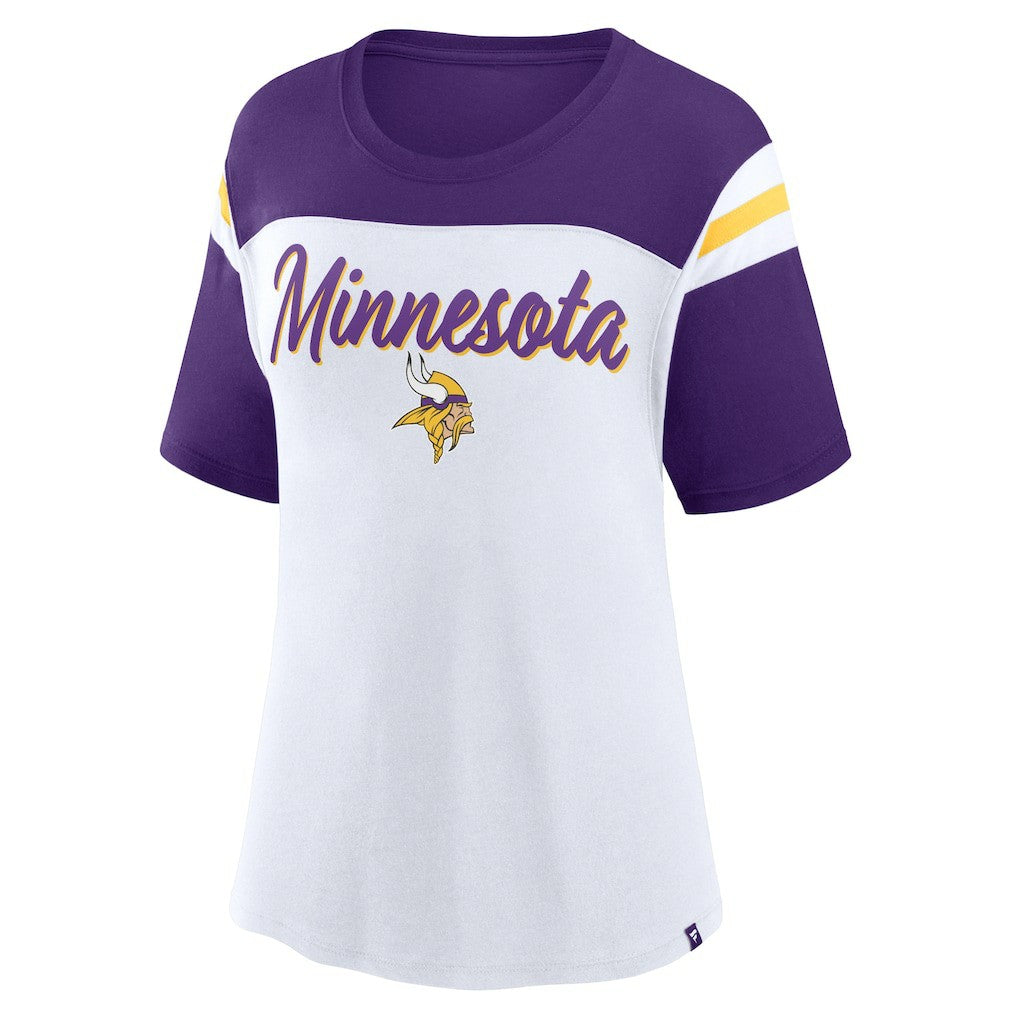 Minnesota Vikings Fanatics Women's Cheer Chant Fashion Crop Top