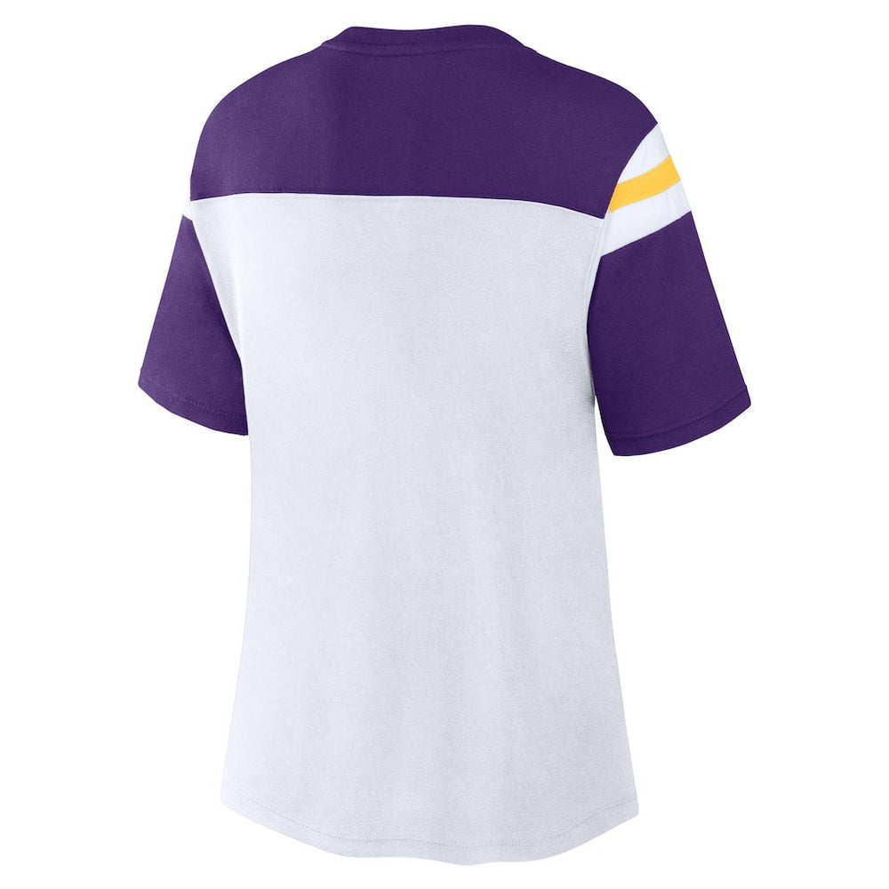 Minnesota Vikings Fanatics Women's Cheer Chant Fashion Crop Top