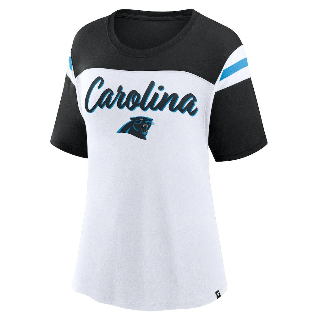 Carolina Panthers Fanatics Women's Cheer Chant Fashion Crop Top