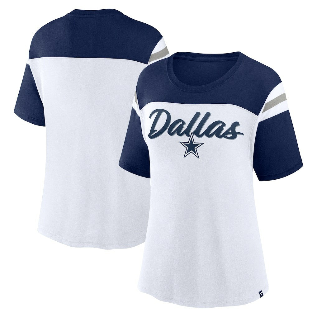 Dallas Cowboys Fanatics Women's Cheer Chant Fashion Crop Top