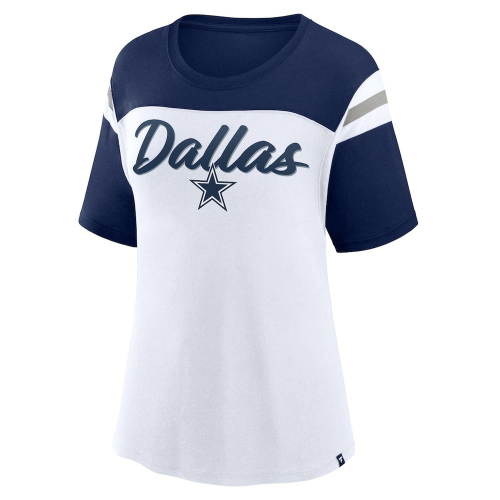 Dallas Cowboys Fanatics Women's Cheer Chant Fashion Crop Top