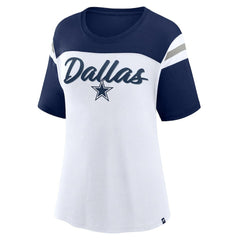Dallas Cowboys Fanatics Women's Cheer Chant Fashion Crop Top