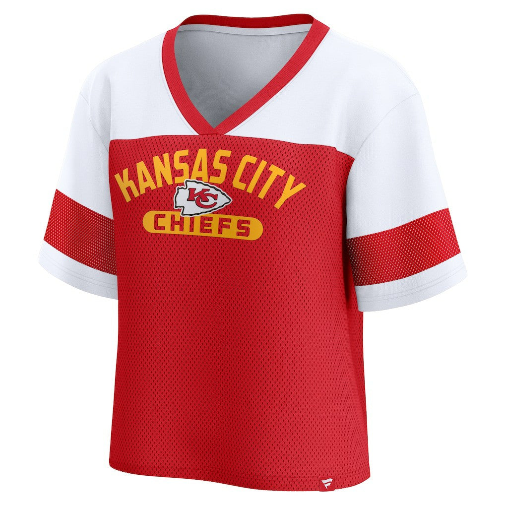 Kansas City Chiefs Fanatics Women's Homeschool Jersey Poly V-Neck
Fashion Top