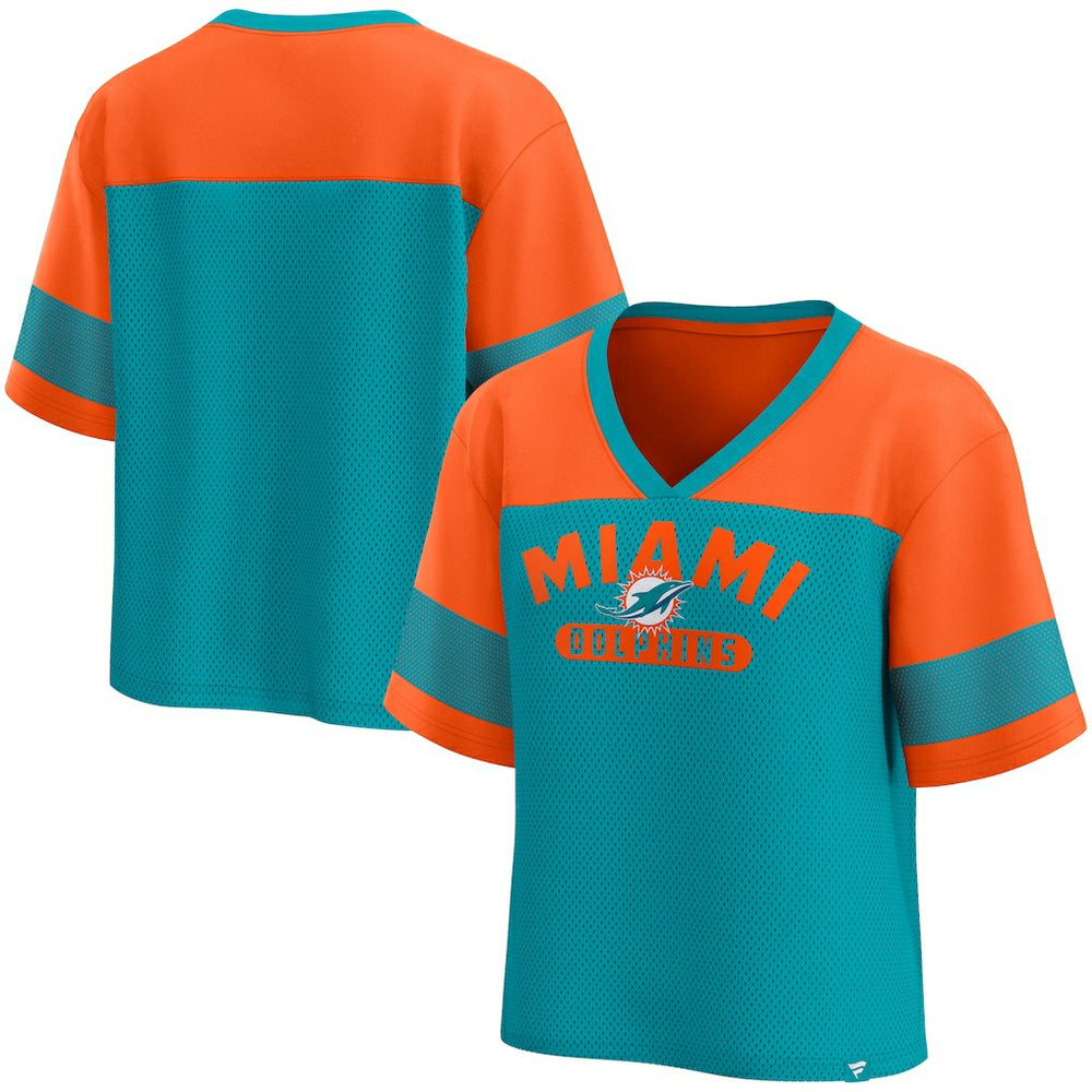 Miami Dolphins Fanatics Women's Homeschool Jersey Poly V-Neck
Fashion Top
