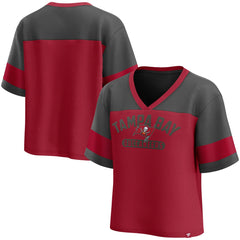Tampa Bay Buccaneers Fanatics Women's Homeschool Jersey Poly V-Neck
Fashion Top