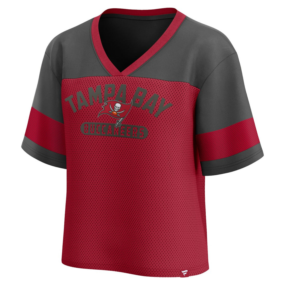 Tampa Bay Buccaneers Fanatics Women's Homeschool Jersey Poly V-Neck
Fashion Top
