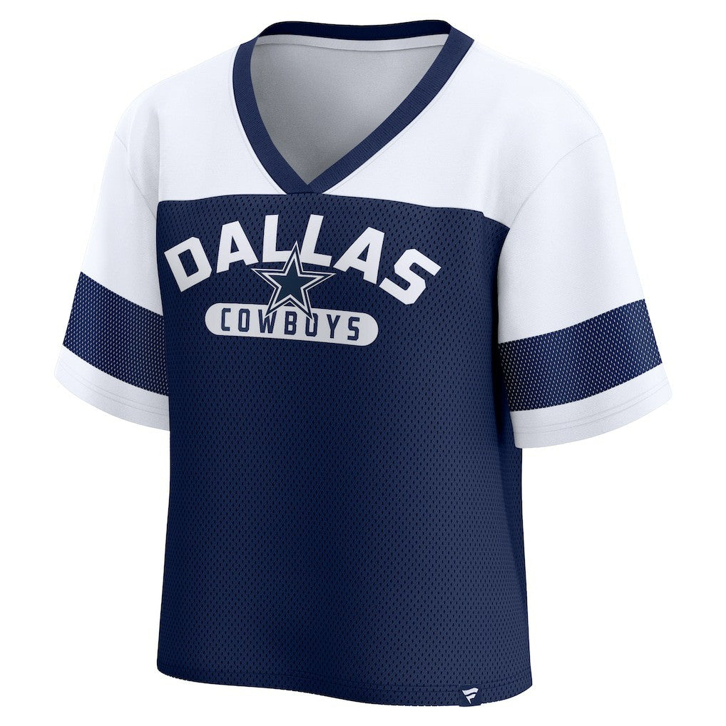 Dallas Cowboys Fanatics Women's Homeschool Jersey Poly V-Neck
Fashion Top