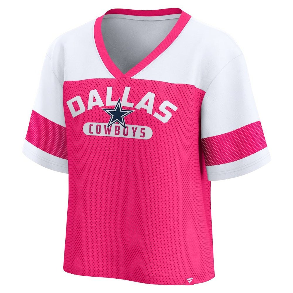 Dallas Cowboys Fanatics Women's Homeschool Jersey Poly V-Neck
Fashion Top