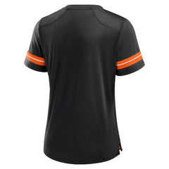 Cincinnati Bengals Fanatics Women's Play Script Lace-Up T-Shirt