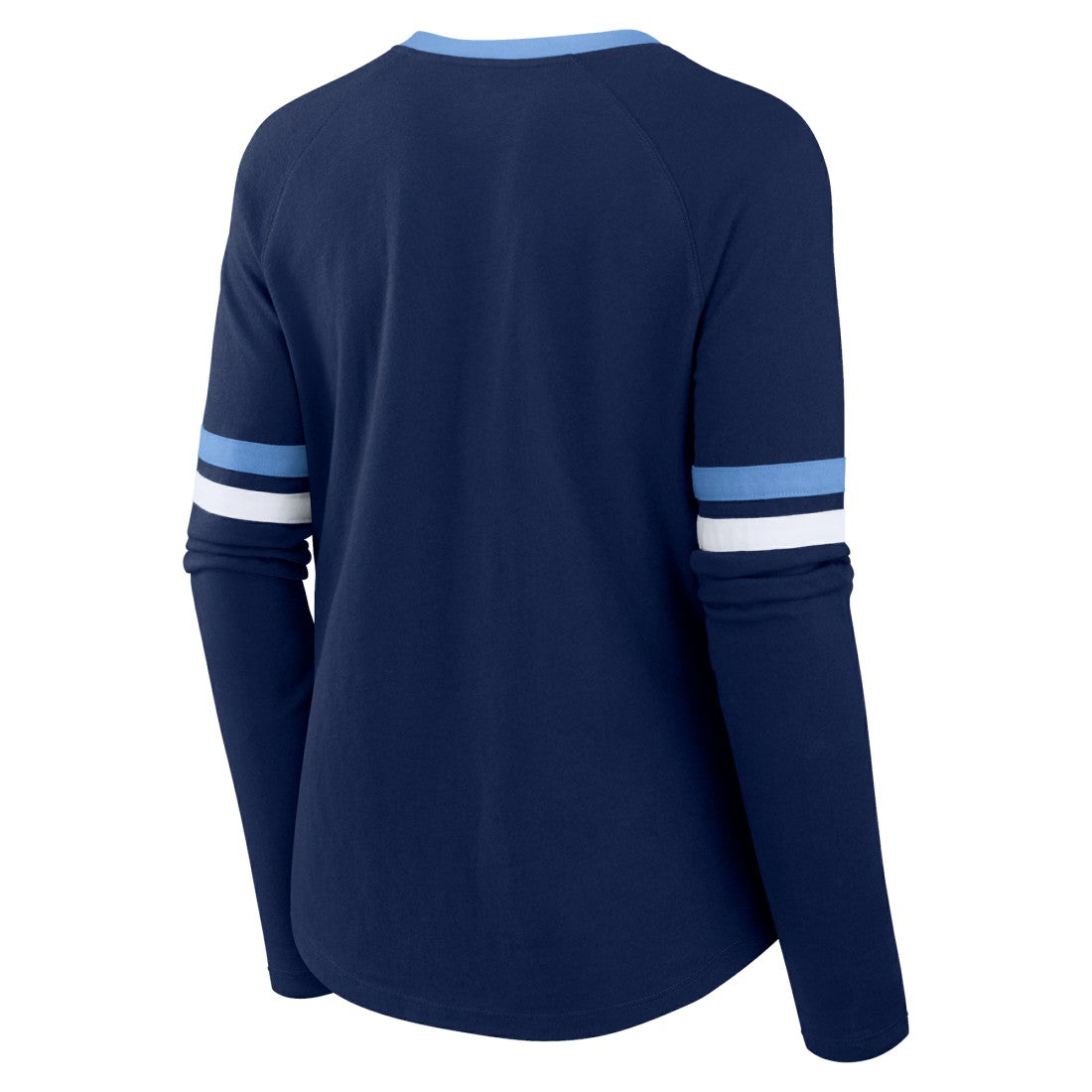 Tennessee Titans Fanatics Women's Won and Done Lace-Up Long Sleeve Fashion Top