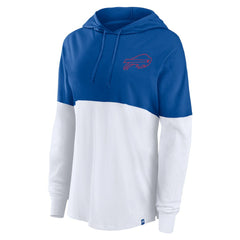 Buffalo Bills Fanatics Women's Backup Option Long Sleeve Hoodie T-Shirt