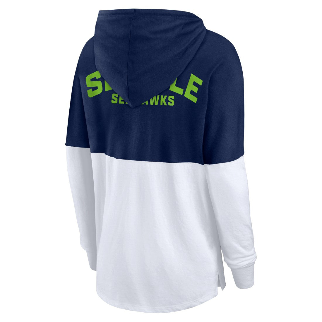 Seattle Seahawks Fanatics Women's Backup Option Long Sleeve Hoodie T-Shirt