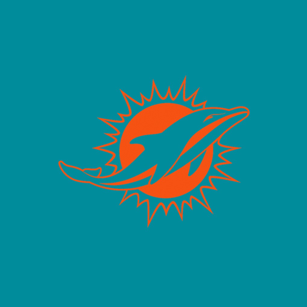 Miami Dolphins Fanatics Women's Backup Option Long Sleeve Hoodie T-Shirt