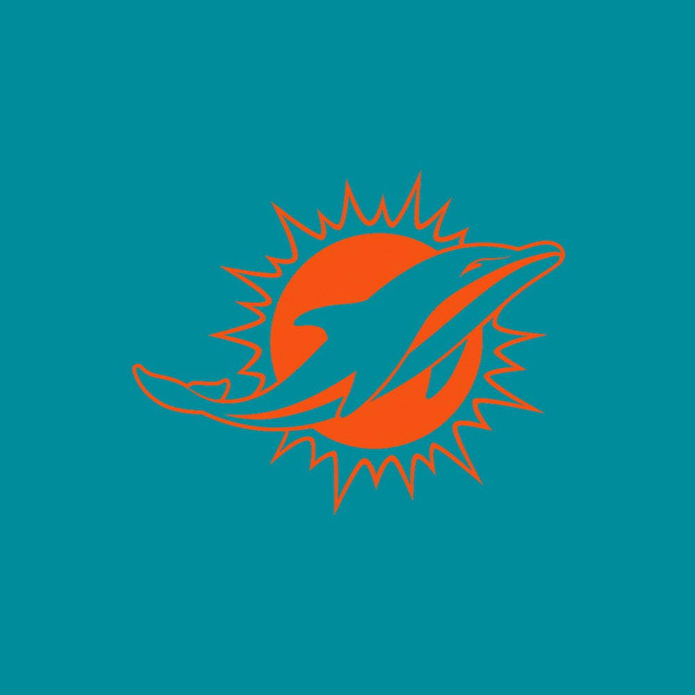 Miami Dolphins Fanatics Women's Backup Option Long Sleeve Hoodie T-Shirt