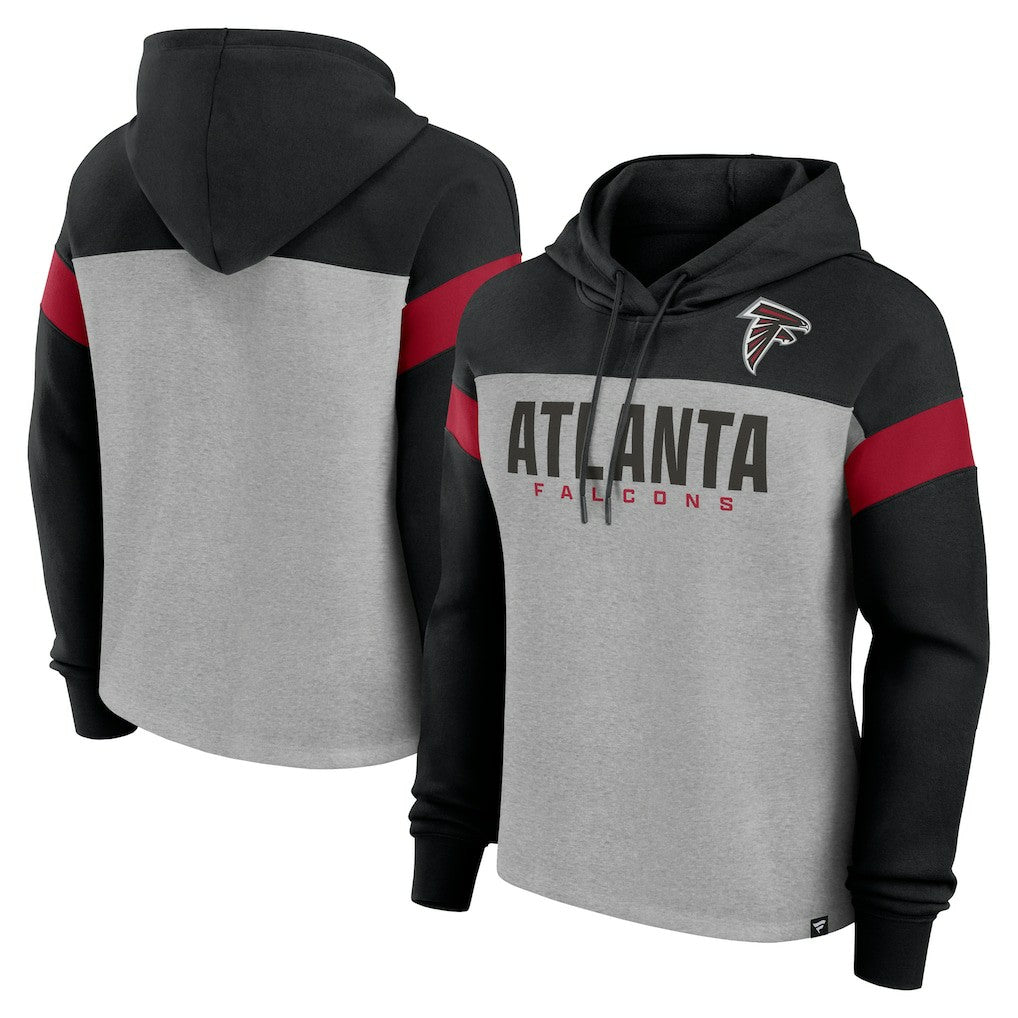 Atlanta Falcons Fanatics Women's Bold Play Call Pullover Hoodie