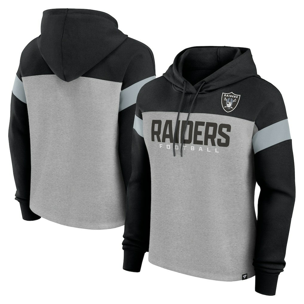 Las Vegas Raiders Fanatics Women's Bold Play Call Pullover Hoodie
