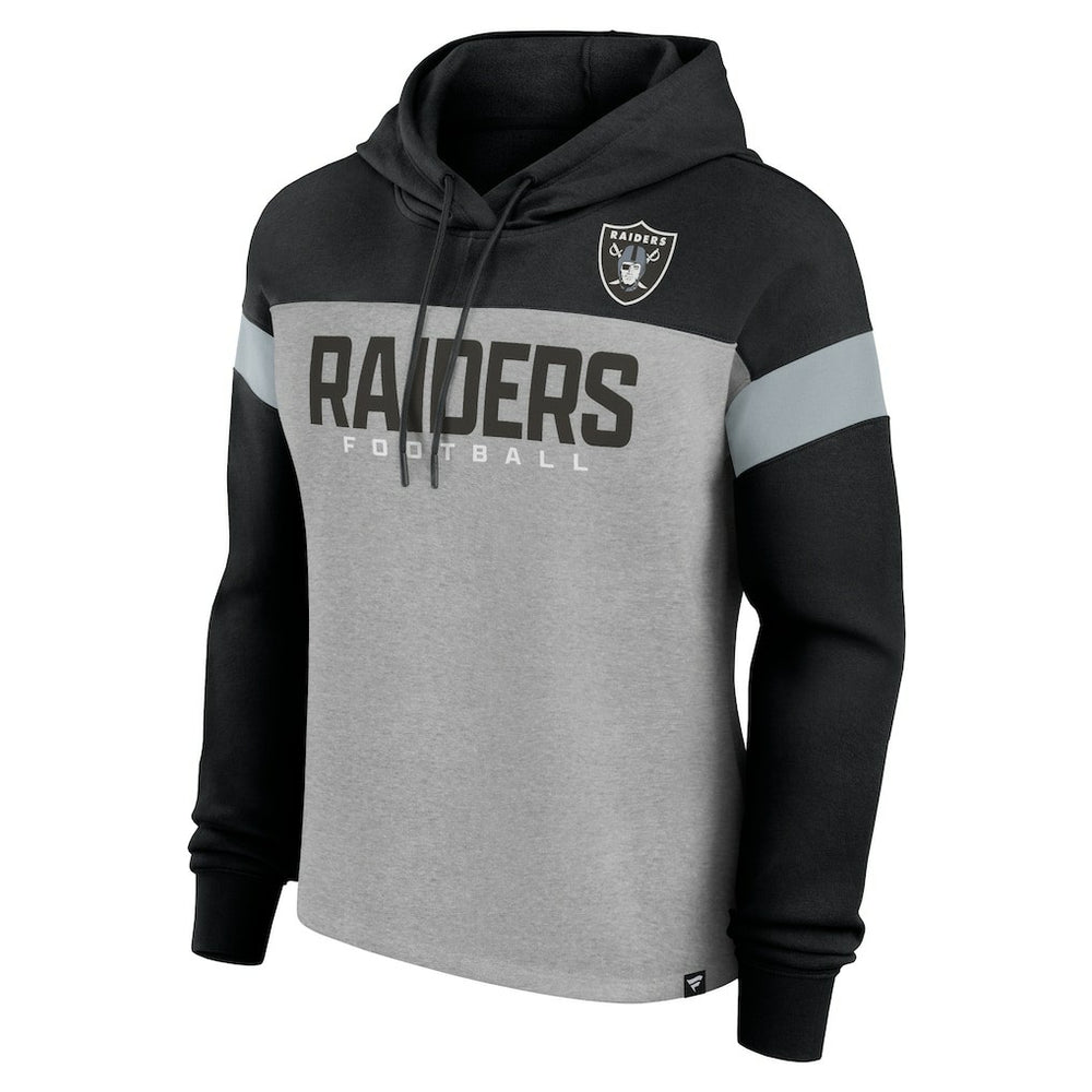 Las Vegas Raiders Fanatics Women's Bold Play Call Pullover Hoodie