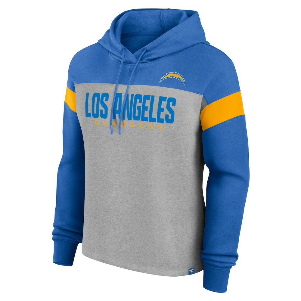 Los Angeles Chargers Fanatics Women's Bold Play Call Pullover Hoodie