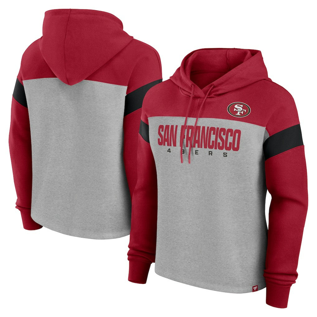 San Francisco 49ers Fanatics Women's Bold Play Call Pullover Hoodie