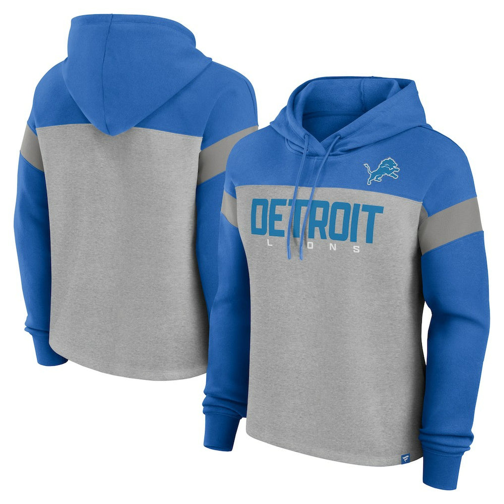 Detroit Lions Fanatics Women's Bold Play Call Pullover Hoodie