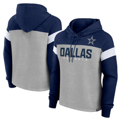 Dallas Cowboys Fanatics Women's Bold Play Call Pullover Hoodie