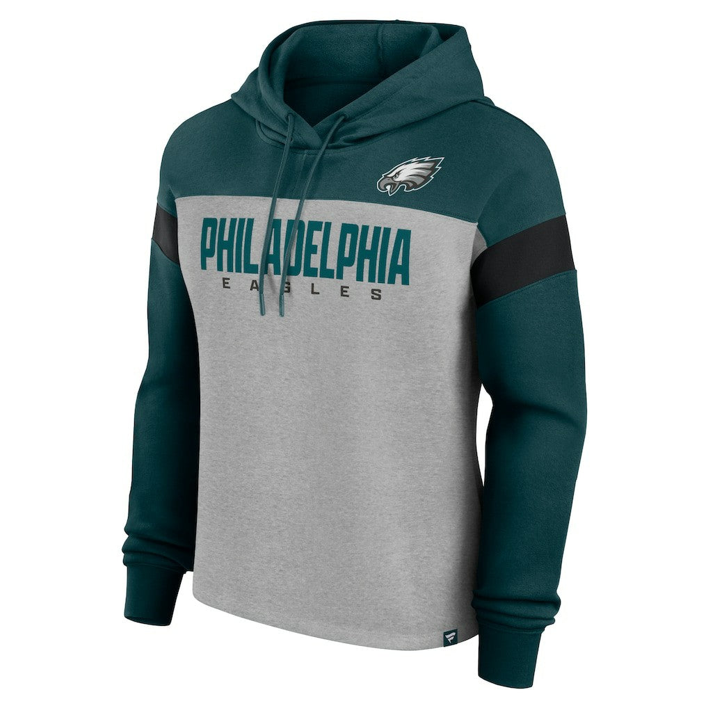 Philadelphia Eagles Fanatics Women's Bold Play Call Pullover Hoodie