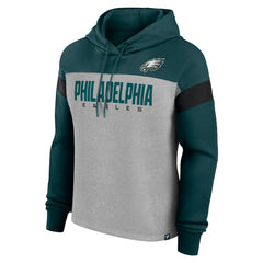 Philadelphia Eagles Fanatics Women's Bold Play Call Pullover Hoodie