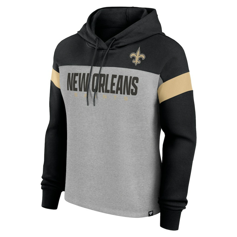 New Orleans Saints Fanatics Women's Bold Play Call Pullover Hoodie