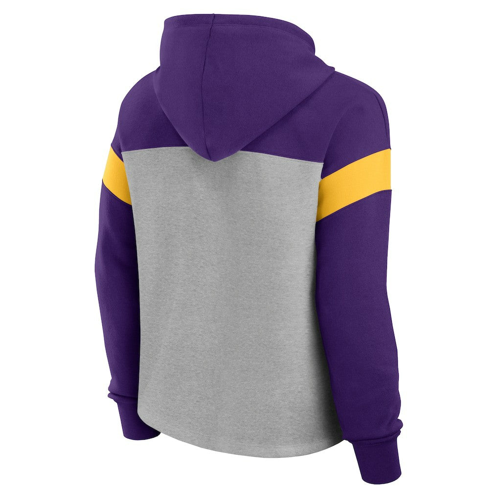 Minnesota Vikings Fanatics Women's Bold Play Call Pullover Hoodie