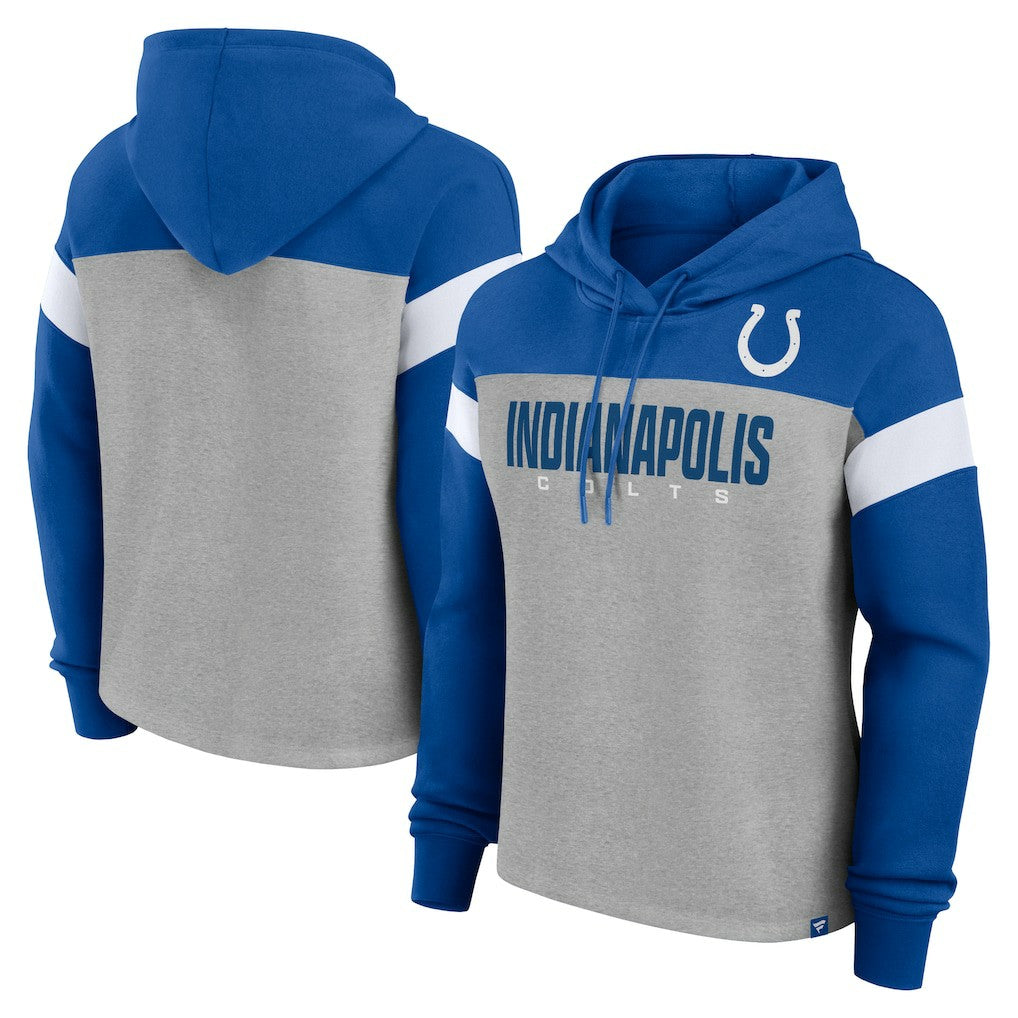 Indianapolis Colts Fanatics Women's Bold Play Call Pullover Hoodie