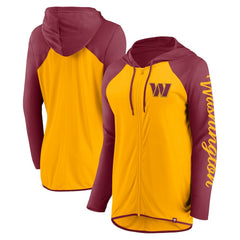 Washington Commanders Fanatics Women's Script Full-Zip Hoodie