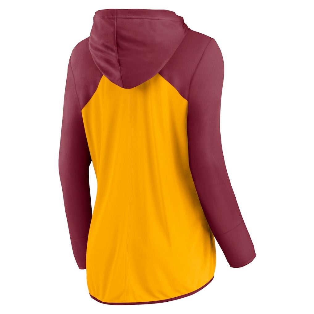Washington Commanders Fanatics Women's Script Full-Zip Hoodie