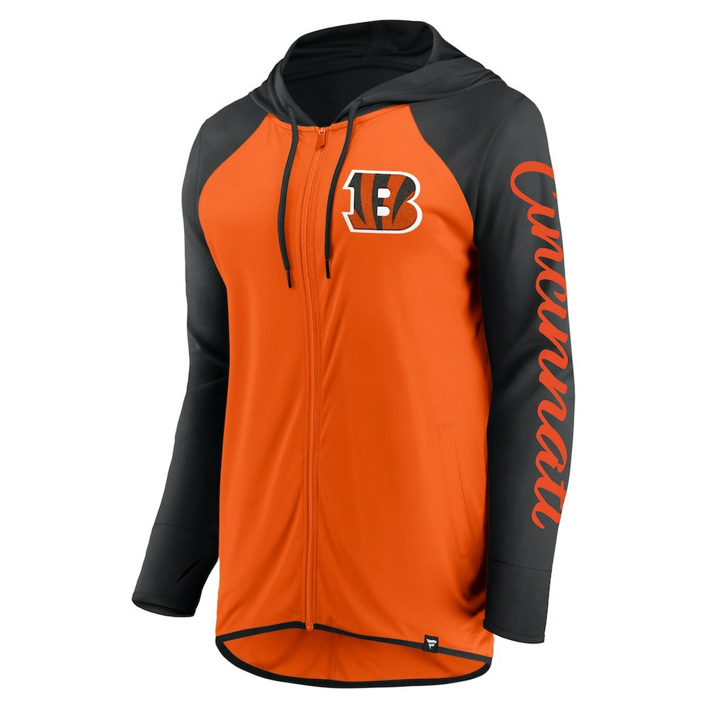 Cincinnati Bengals Fanatics Women's Script Full-Zip Hoodie