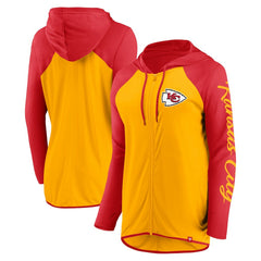 Kansas City Chiefs Fanatics Women's Script Full-Zip Hoodie