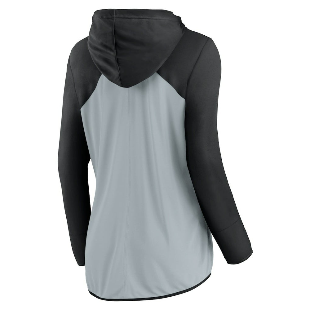 Las Vegas Raiders Fanatics Women's Script Full-Zip Hoodie