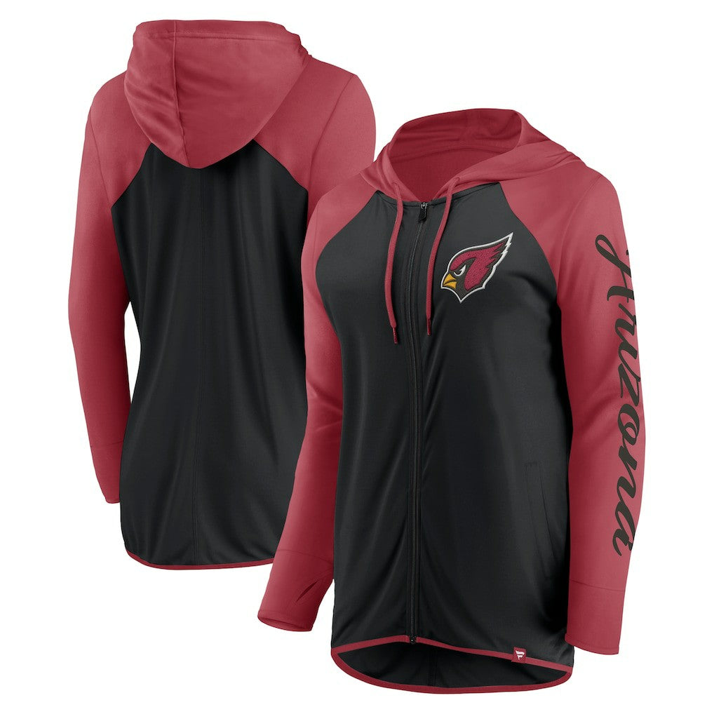 Arizona Cardinals Fanatics Women's Script Full-Zip Hoodie
