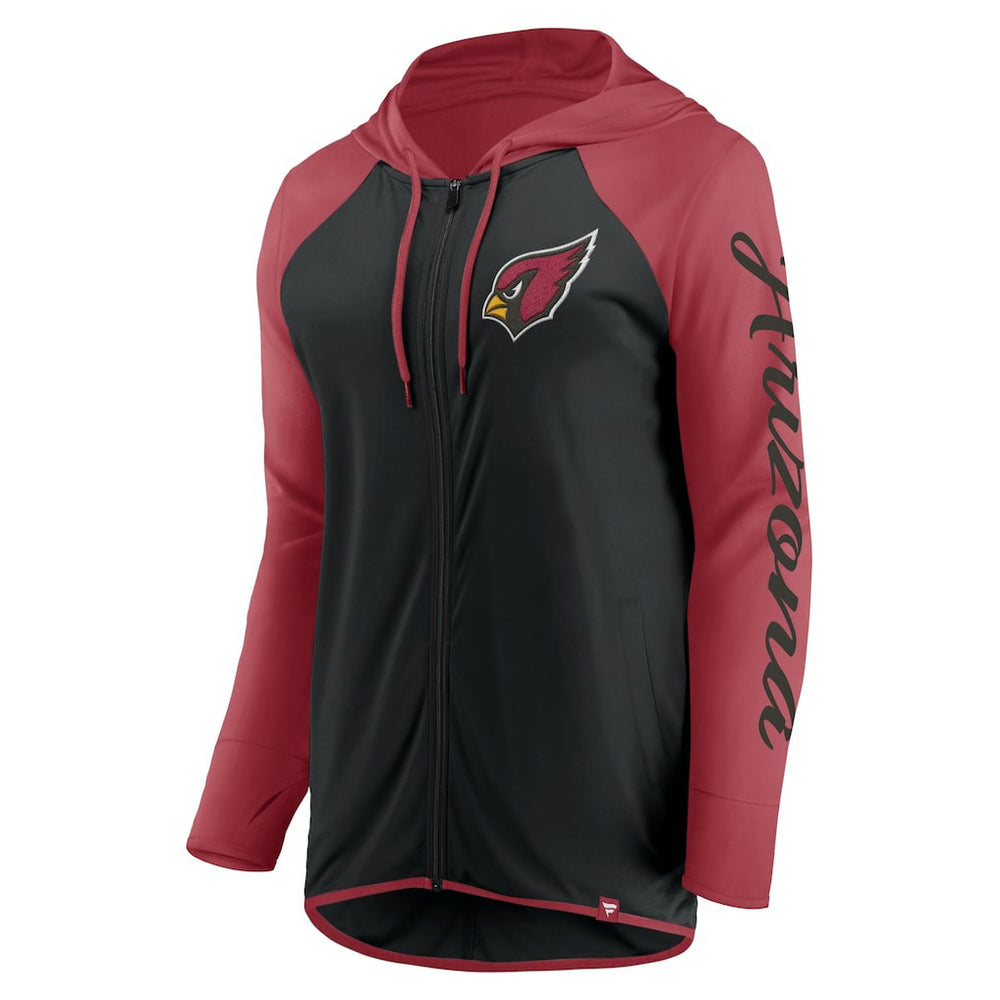 Arizona Cardinals Fanatics Women's Script Full-Zip Hoodie