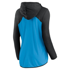 Carolina Panthers Fanatics Women's Script Full-Zip Hoodie