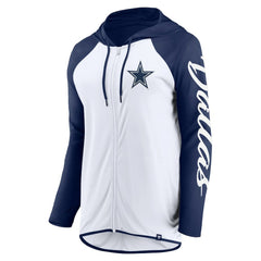 Dallas Cowboys Fanatics Women's Script Full-Zip Hoodie