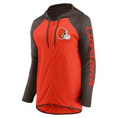 Cleveland Browns Fanatics Women's Script Full-Zip Hoodie