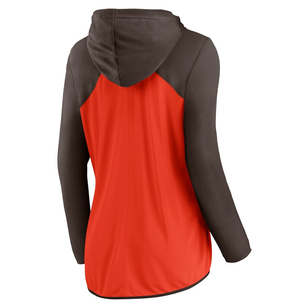 Cleveland Browns Fanatics Women's Script Full-Zip Hoodie