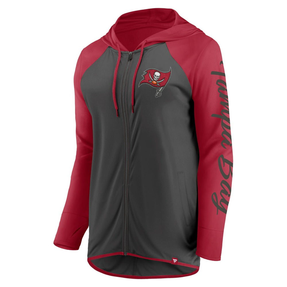 Tampa Bay Buccaneers Fanatics Women's Script Full-Zip Hoodie