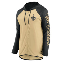 New Orleans Saints Fanatics Women's Script Full-Zip Hoodie