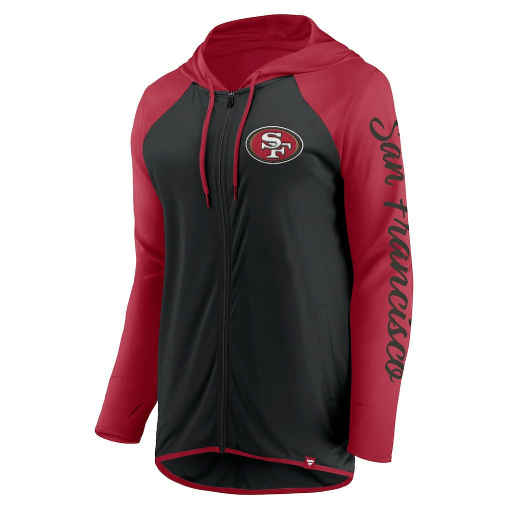 San Francisco 49ers Fanatics Women's Script Full-Zip Hoodie
