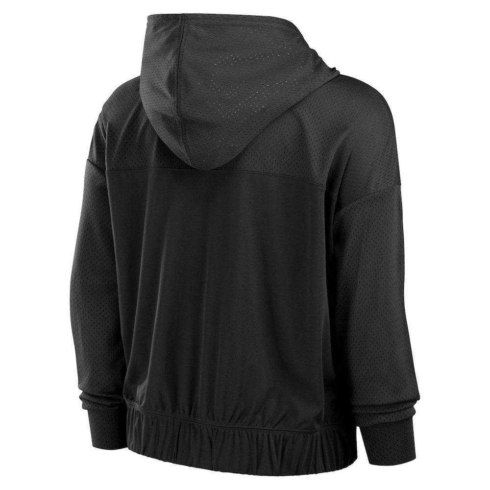 New Orleans Saints Fanatics Women's Script Lock Full-Zip Hoodie
