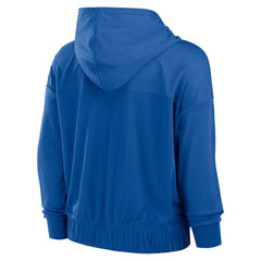 New York Giants Fanatics Women's Script Lock Full-Zip Hoodie