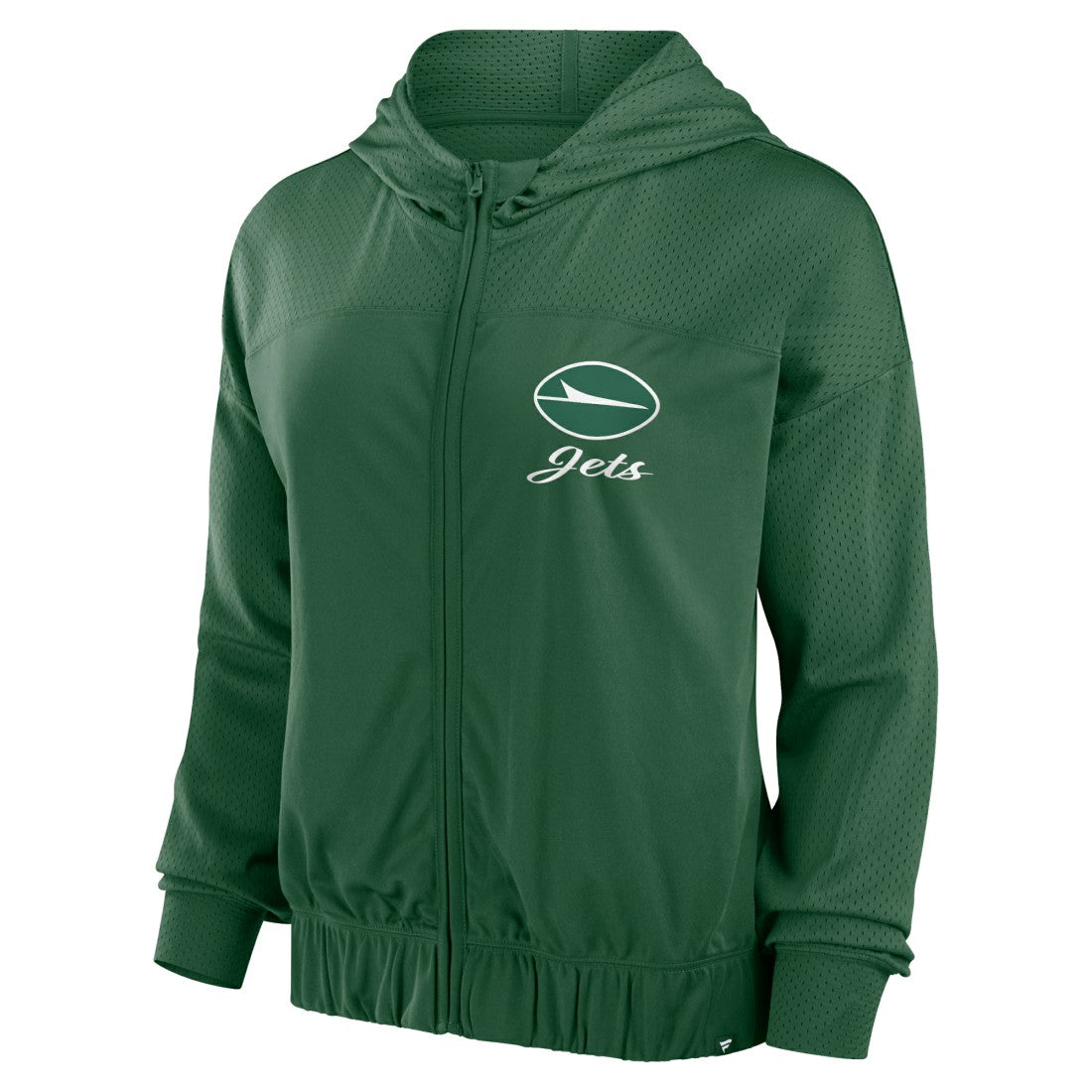 New York Jets Fanatics Women's Script Lock Full-Zip Hoodie