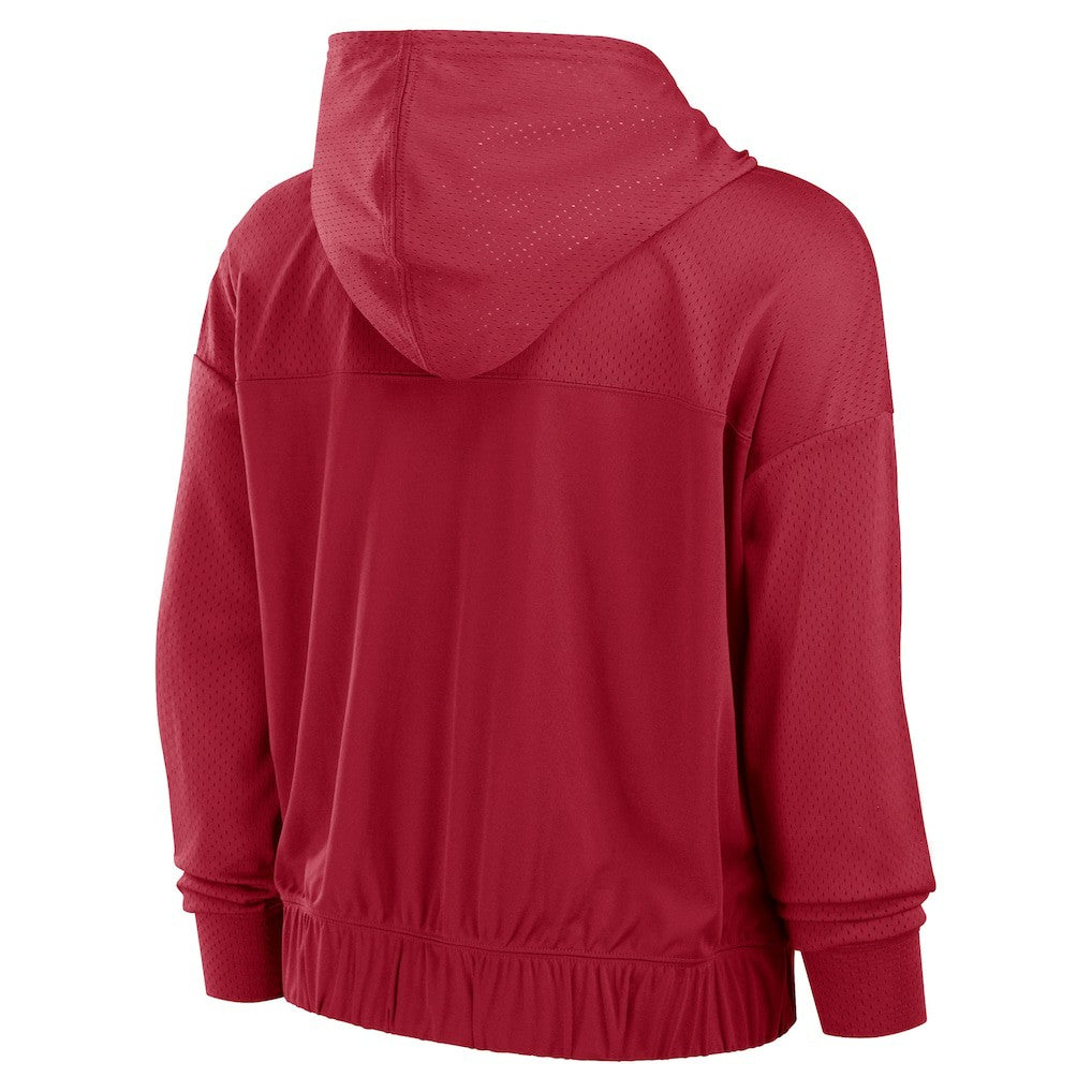 San Francisco 49ers Fanatics Women's Script Lock Full-Zip Hoodie