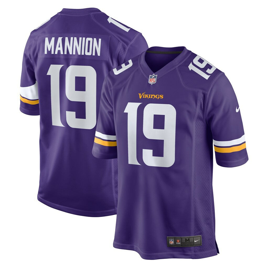 Minnesota Vikings Nike Sean Mannion  Game Jersey