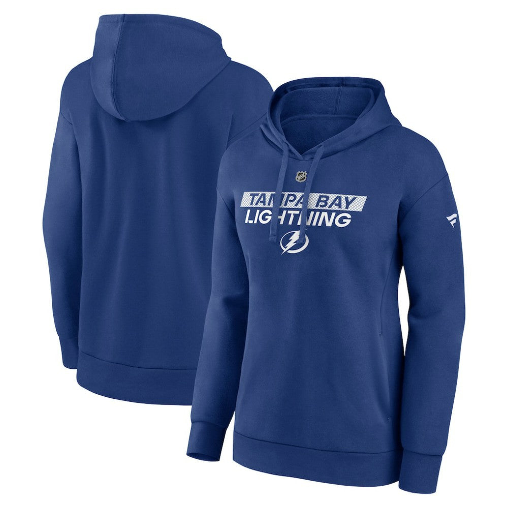 Tampa Bay Lightning Fanatics Women's Authentic Pro Core Primary Fleece Pullover Hoodie Sale